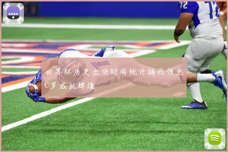 世界杯历史出场时间统计梅西领先C罗成就辉煌